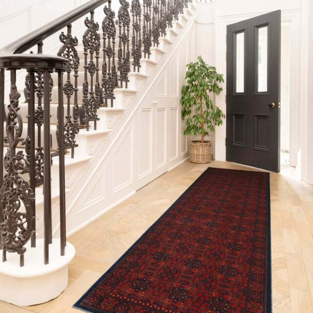 Washable Boho Persian Style Runner - Sana - Velvet - 60cm x 240cm Runner