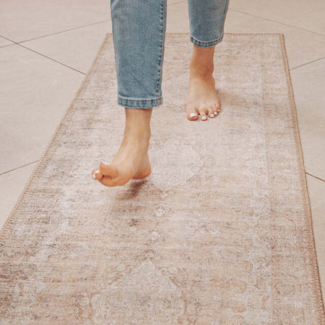 Flatwoven Washable Indoor Doormat - Zoe - Renuu - 60cm x 110cm