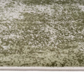 Earthy Green Abstract Rug - Barrow - Catalina - 120cm x 170cm