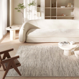 Luxury Chic Grey Rug - Rest - Motion - 120cm x 170cm