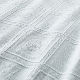Indo 100% Cotton Jacquard Bedspread - thumbnail 3
