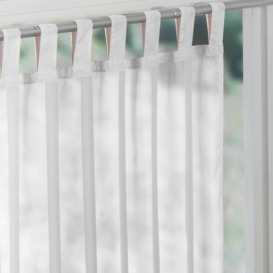 Limpo Tab Top Voile Curtain Panel