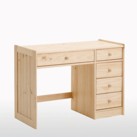 Gaby Solid Pine Storage Desk