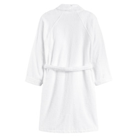 Kimono-Style 100% Cotton Towelling Bathrobe - thumbnail 2
