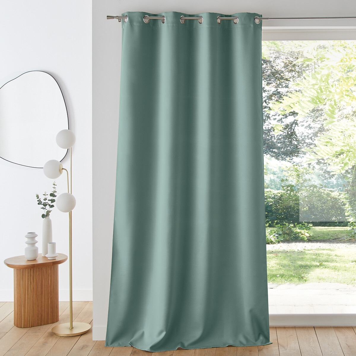 Voda Double-Sided Blackout Curtain with Eyelets - image 1