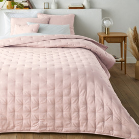 Aéri Embroidered Quilted 100% Cotton Bedspread - thumbnail 1