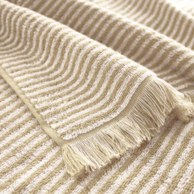 Malo Striped 100% Cotton Bath Towel - thumbnail 2