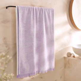 Malo Striped 100% Cotton Bath Sheet