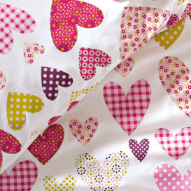 Free Heart Child's Heart Print 100% Cotton Duvet Cover - thumbnail 2