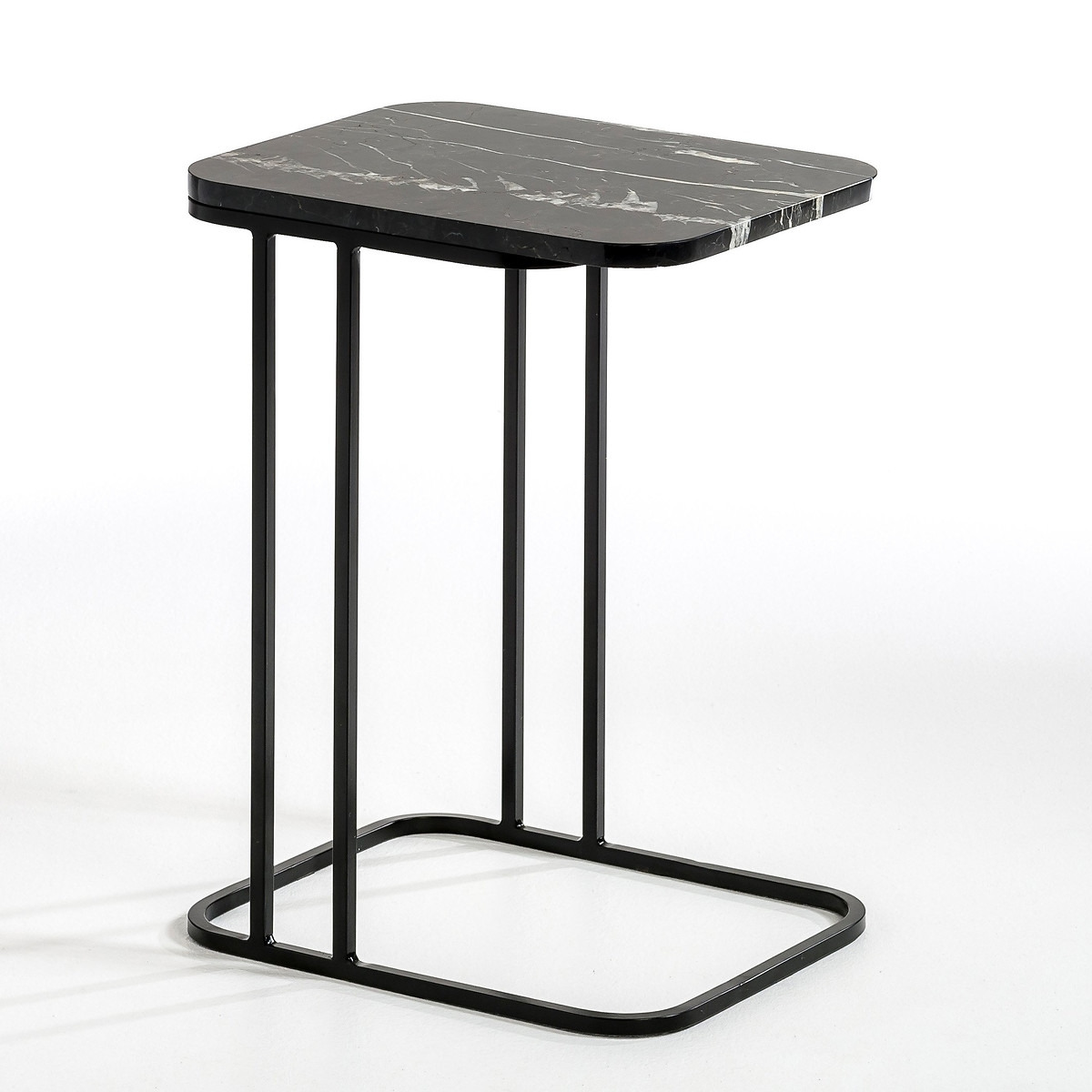 Trebor Metal & Marble Side Table by E.Gallina - image 1