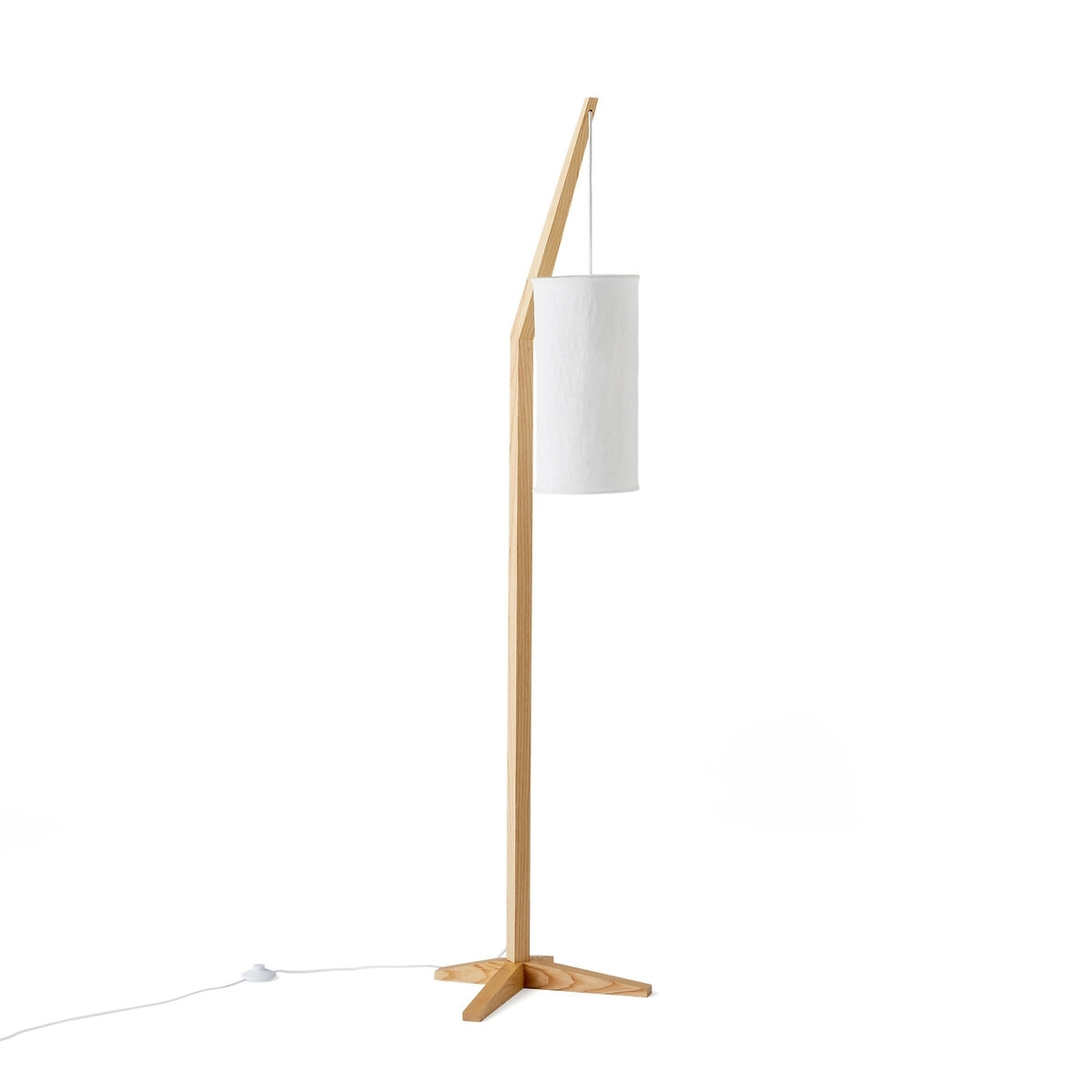 Setto Ash & Linen Floor Lamp - image 1