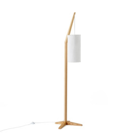 Setto Ash & Linen Floor Lamp