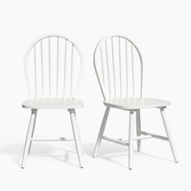 Set of 2 Windsor Spindle Back Chairs