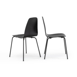 Set of 2 Biface Vintage-Style Chairs - thumbnail 2