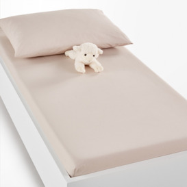 Scenario 100% Cotton Cot Fitted Sheet