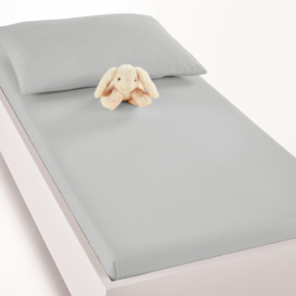 Scenario 100% Organic Cotton Cot Fitted Sheet