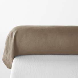 Linot Plain 100% Washed Linen Pillowcase - thumbnail 2