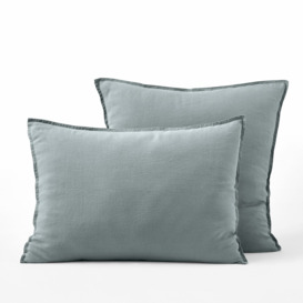 Elina 100% Washed Linen Pillowcase - thumbnail 1