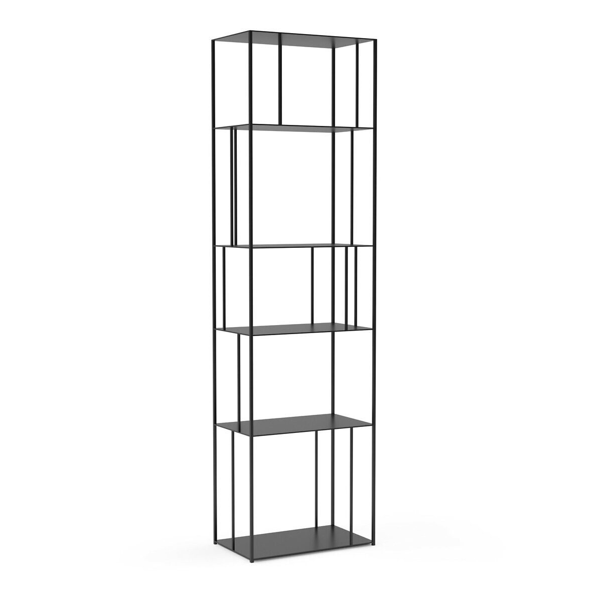 Parallel Minimalist Metal Bookcase - image 1