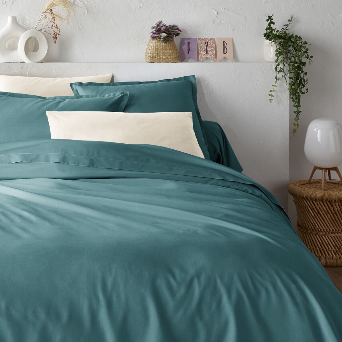 100% Cotton Percale 200 Thread Count Duvet Cover - image 1