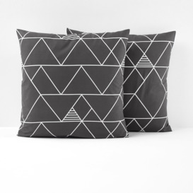 Odin Geometric Cotton Pillowcase - thumbnail 2