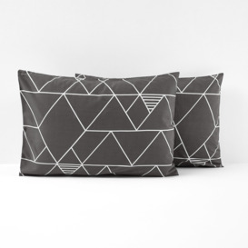 Odin Geometric Cotton Pillowcase - thumbnail 3