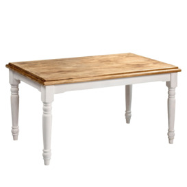 Germaine Solid Pine Dining Table (Seats 6)