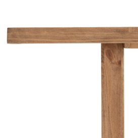 Malu Rectangular Pine Dining Table (Seats 8-10) - thumbnail 1