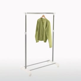 Adjustable Clothes Rail on Casters