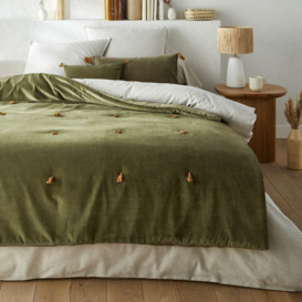 Paula Cotton Velvet Bedspread