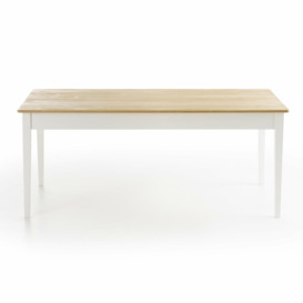 Alvina Solid Pine Dining Table (Seats 6-8) - thumbnail 2