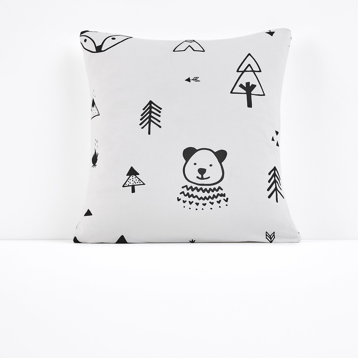 Forest Camp Animal Cotton Pillowcase - image 1