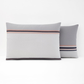 Nayma Geometric 100% Cotton Pillowcase - thumbnail 3