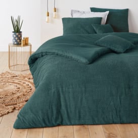 Fluffy Textured Quilted Bedspread - thumbnail 1