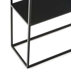 Hiba Metal Two-Tier Console Table - thumbnail 3