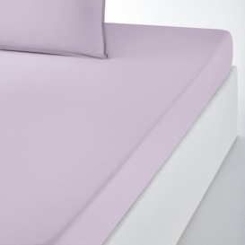Scenario Plain 100% Washed Cotton Fitted Sheet