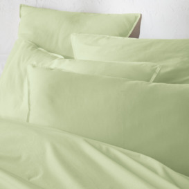 Scenario Plain 100% Washed Cotton Fitted Sheet - thumbnail 2