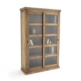 Lunja Bookcase with 2 Sliding Doors - thumbnail 1