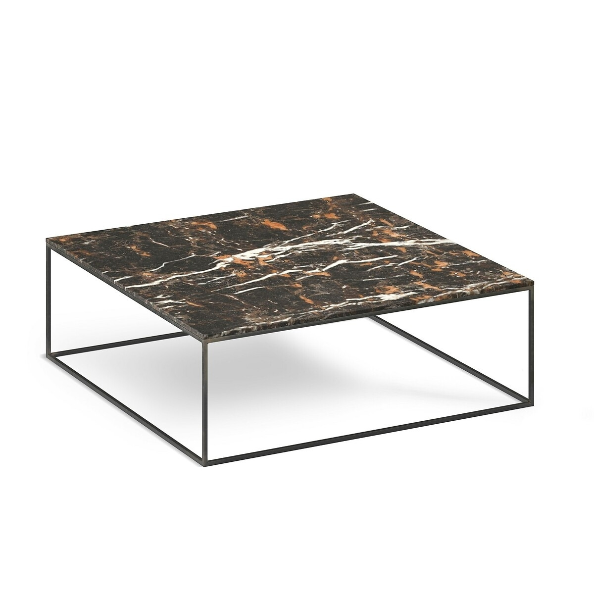 Mahaut Amber Marble Coffee Table - image 1