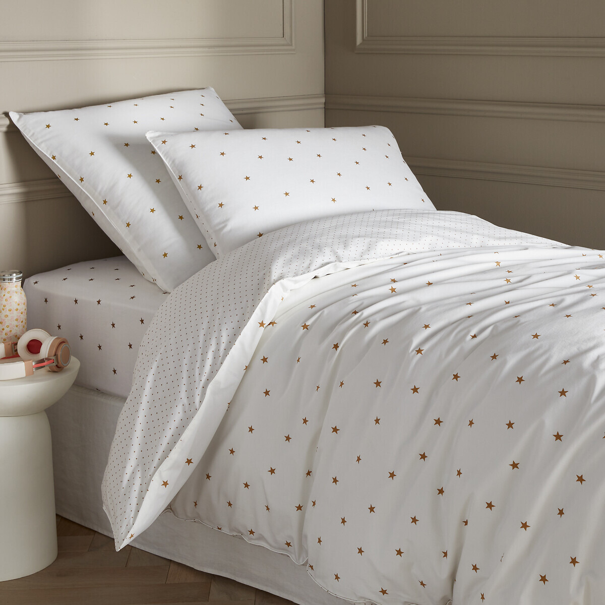 Stella Star 100% Cotton Percale 400 Thread Count Duvet Cover - image 1