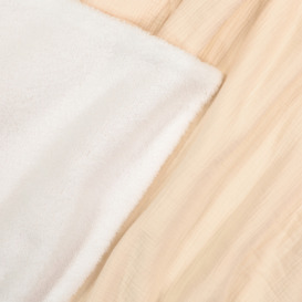 Kumla Fleece & Cotton Muslin Blanket - thumbnail 3
