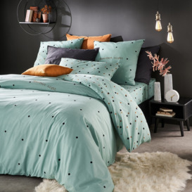 Perfect Night Spotted 100% Cotton Duvet Cover