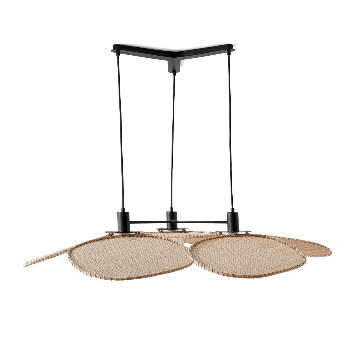 Canopée Large Rattan Ceiling Light by E. Gallina. - image 1