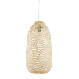 Ezia 30cm Diameter Bamboo Ceiling Light Shade - thumbnail 1