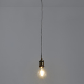 Luxia Brass Pendant Lamp Fitting - thumbnail 2