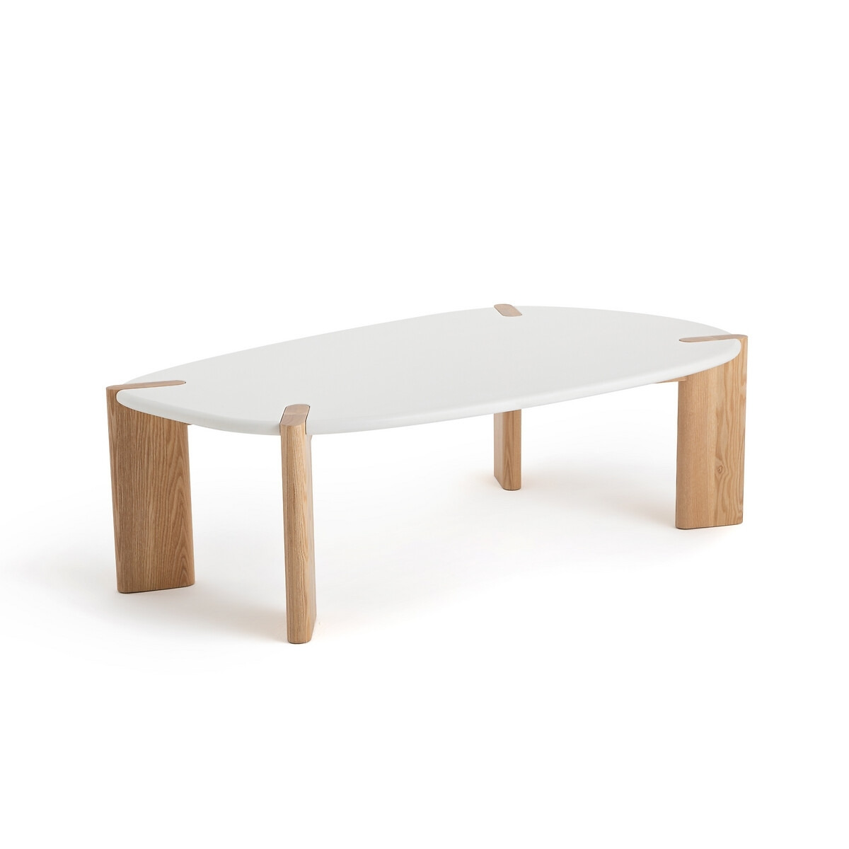 Galet Organically Shaped Beech Coffee Table - image 1