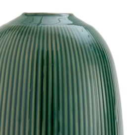 Estria 26cm High Ceramic Vase. - thumbnail 2