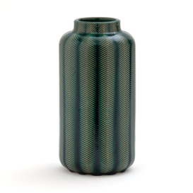Estria 31cm High Ceramic Vase.