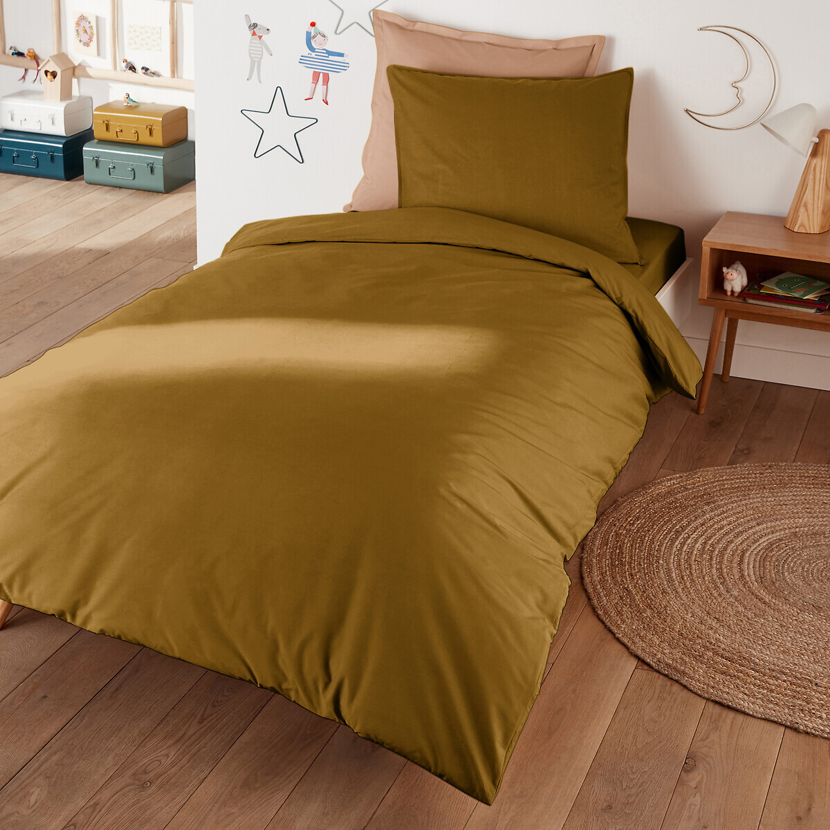 Best Quality Cotton Percale 200 Thread Count Child's Duvet Cover - image 1