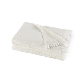 Set of 2 Nipaly Organic Cotton & Linen Hand Towels